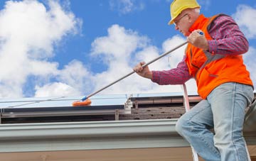 Archdeacon Newton soft wash roof cleaning